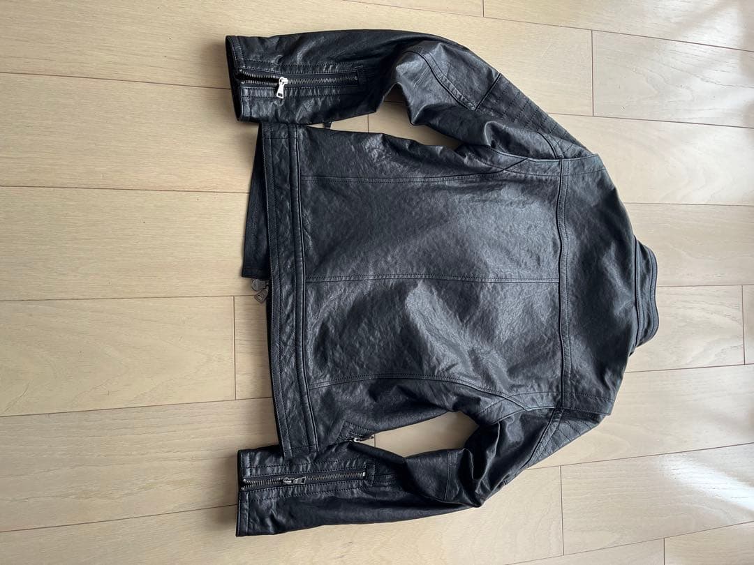 BURBERRY 2way レザー ライダースジャケット Mサイズ