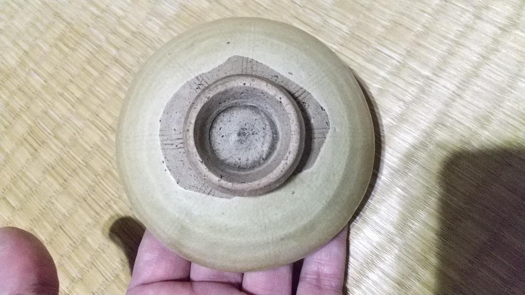 珠光青磁　酒盃　中国　同安窯　珍品です