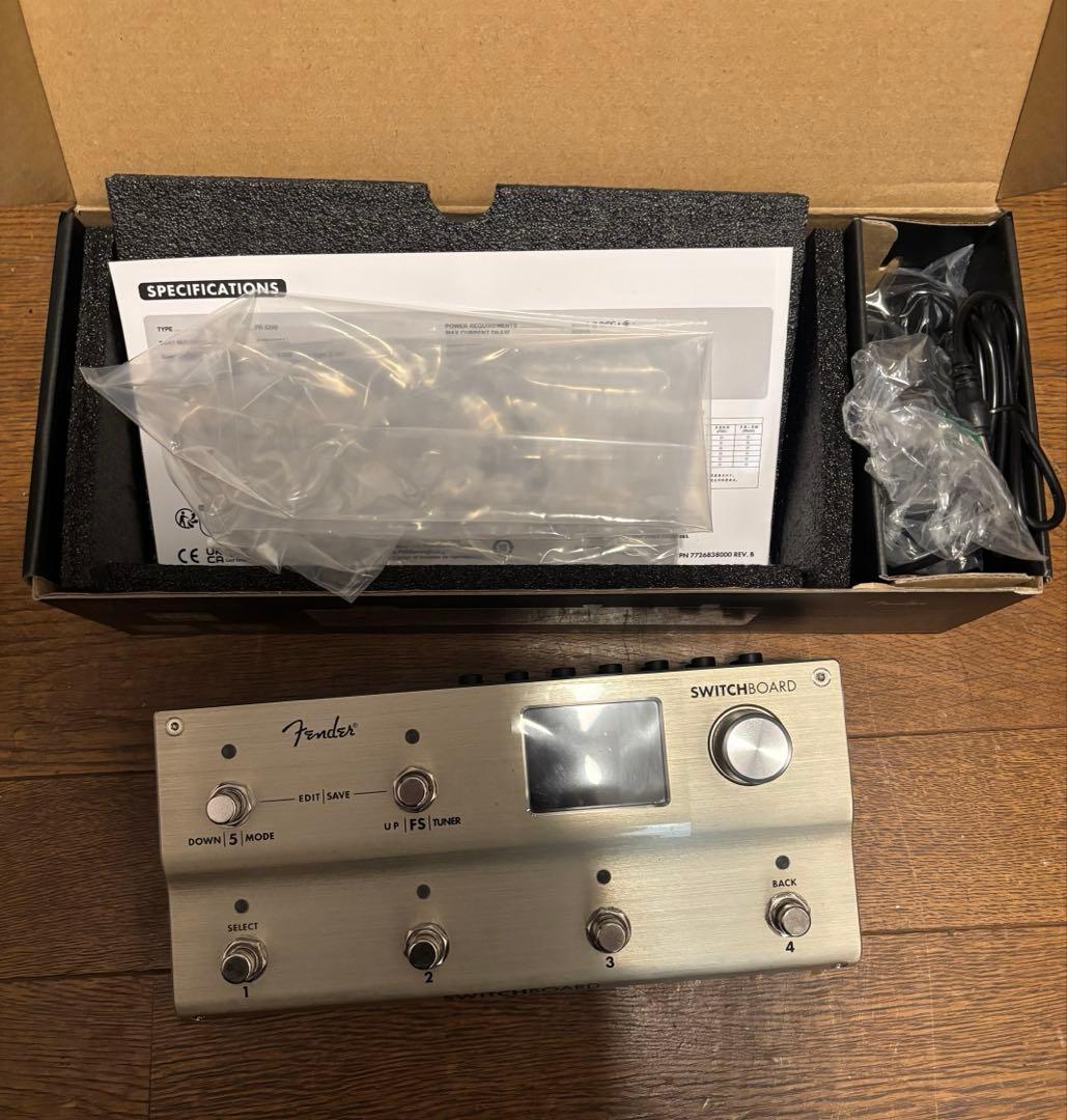 ギター fender SWITCHBOARD EFFECTS OPERATOR