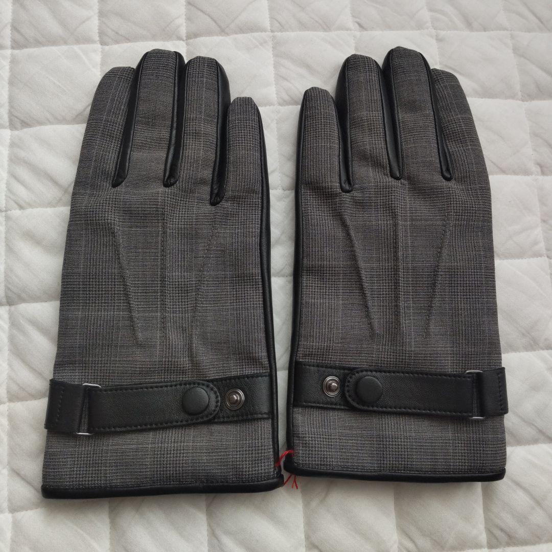 ポール・スミスメンズ手袋 新品未使用 Paul Smith メンズ Mサイズ 手袋 ブラック【タグ付き新品未使用品