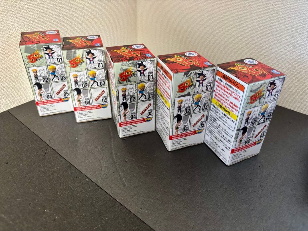 ジャンプ 50周年 50th ワールドコレクタブルフィギュア vol.1