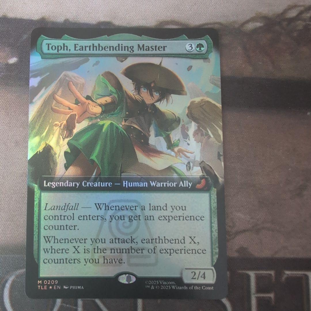 土の技の達人、トフ/Toph, Earthbending Master foil - メルカリ