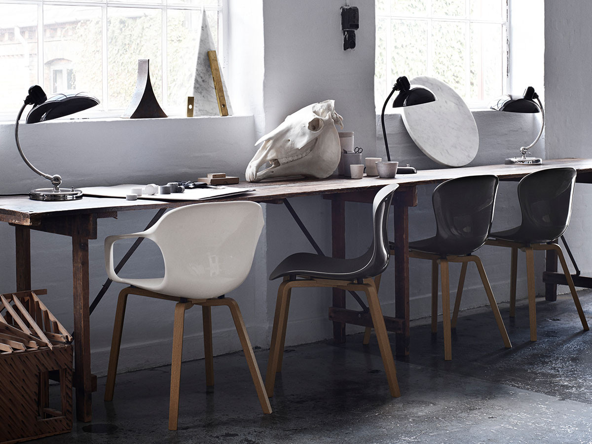FRITZ HANSEN NAP / フリッツ・ハンセン ナップチェア アーム付き